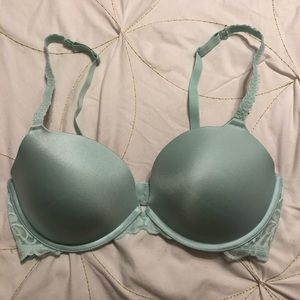 Mint color VS PINK push-up bra